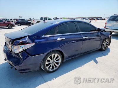 Trzecie zdjęcie samochodu z tyłu: 2013 HYUNDAI SONATA SE VIN:5NPEC4AC2DH514020 - miniatura