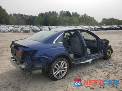 Trzecie zdjęcie samochodu z tyłu: 2021 AUDI A4 PREMIUM 45 VIN:WAUDAAF44MA034535 - miniatura