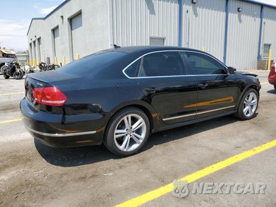 Trzecie zdjęcie samochodu z tyłu: 2014 VOLKSWAGEN PASSAT SEL VIN:1VWCN7A32EC096829 - miniatura
