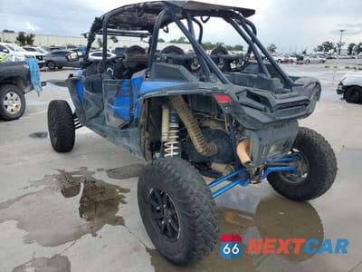 Trzecie zdjęcie samochodu z tyłu: 2021 POLARIS RZR XP 4 TURBO S VELOCITY VIN:3NSP4E924MG609421 - miniatura