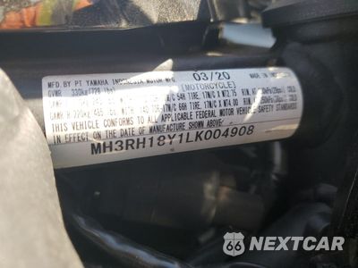 Zdjęcie 9 z 10 samochodu: 2020 YAMAHA YZFR3 A VIN:MH3RH18Y1LK004908 - miniatura