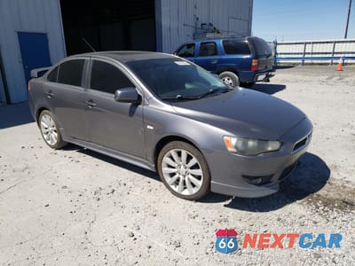 Czwarte zdjęcie samochodu z boku: 2008 MITSUBISHI LANCER GTS VIN:JA3AU86U68U014232 - miniatura