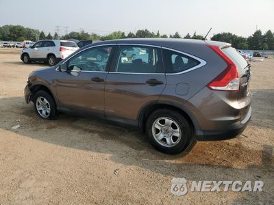Drugie zdjęcie samochodu z przodu: 2014 HONDA CR-V LX VIN:2HKRM4H3XEH695924 - miniatura