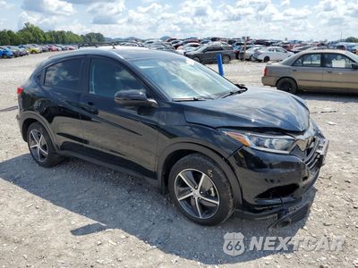 Czwarte zdjęcie samochodu z boku: 2022 HONDA HR-V EXL VIN:3CZRU6H75NM712891 - miniatura