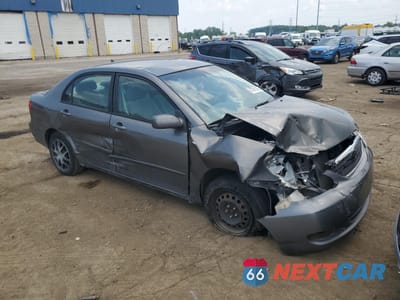 Czwarte zdjęcie samochodu z boku: 2006 TOYOTA COROLLA CE VIN:2T1BR32E66C650619 - miniatura
