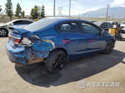 Trzecie zdjęcie samochodu z tyłu: 2015 HONDA CIVIC SI VIN:2HGFB6E50FH701090 - miniatura