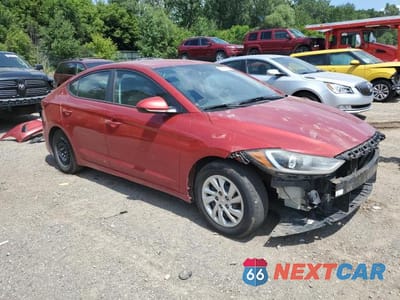 Czwarte zdjęcie samochodu z boku: 2017 HYUNDAI ELANTRA SE VIN:5NPD74LF8HH067142 - miniatura