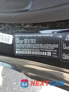 Zdjęcie 12 z 12 samochodu: 2021 BMW M440XI VIN:WBA13AR0XMCF81953 - miniatura