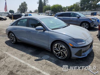 Czwarte zdjęcie samochodu z boku: 2024 HYUNDAI IONIQ 6 SEL VIN:KMHM34AA1RA073825 - miniatura