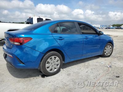 Trzecie zdjęcie samochodu z tyłu: 2021 KIA RIO LX VIN:3KPA24AD1ME395231 - miniatura