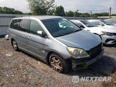 Czwarte zdjęcie samochodu z boku: 2005 HONDA ODYSSEY EX VIN:5FNRL38435B065859 - miniatura