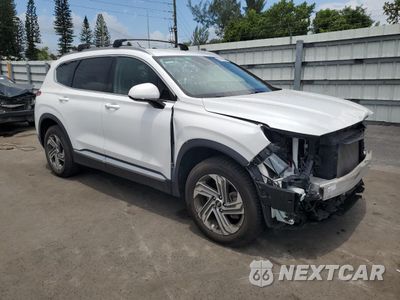 Czwarte zdjęcie samochodu z boku: 2022 HYUNDAI SANTA FE SEL VIN:5NMS24AJ7NH375991 - miniatura