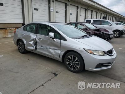Czwarte zdjęcie samochodu z boku: 2013 HONDA CIVIC EX VIN:19XFB2F88DE048288 - miniatura