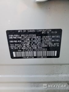 Zdjęcie 13 z 14 samochodu: 2024 SUBARU FORESTER PREMIUM VIN:JF2SKADC7RH490868 - miniatura