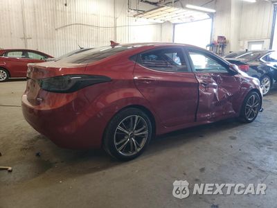 Trzecie zdjęcie samochodu z tyłu: 2013 HYUNDAI ELANTRA GLS VIN:5NPDH4AE6DH192593 - miniatura