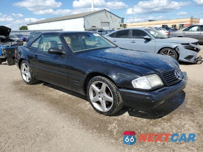 Czwarte zdjęcie samochodu z boku: 2001 MERCEDES-BENZ SL 500 VIN:WDBFA68F31F198587 - miniatura