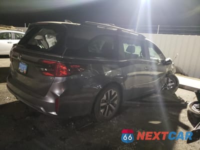 Trzecie zdjęcie samochodu z tyłu: 2025 HONDA ODYSSEY EXL VIN:5FNRL6H68SB054144 - miniatura