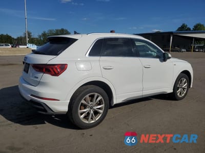 Trzecie zdjęcie samochodu z tyłu: 2023 AUDI Q3 PREMIUM S LINE 45 VIN:WA1DECF32P1107622 - miniatura