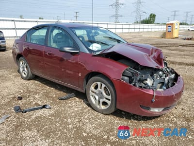 Czwarte zdjęcie samochodu z boku: 2003 SATURN ION LEVEL 3 VIN:1G8AL52F53Z150772 - miniatura
