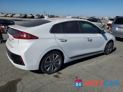 Trzecie zdjęcie samochodu z tyłu: 2019 HYUNDAI IONIQ LIMITED VIN:KMHC85LCXKU143103 - miniatura