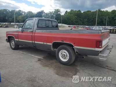 Drugie zdjęcie samochodu z przodu: 1986 CHEVROLET C10 VIN:1GCDC14H4GF303062 - miniatura