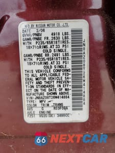 Zdjęcie 13 z 13 samochodu: 2013 NISSAN MURANO SL VIN:JN8AZ08T26W414884 - miniatura