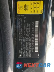 Zdjęcie 12 z 14 samochodu: 2008 BMW 750 LI VIN:WBAHN83538DT84254 - miniatura