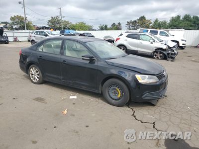 Czwarte zdjęcie samochodu z boku: 2012 VOLKSWAGEN JETTA SE VIN:3VWBP7AJ7CM319057 - miniatura