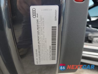 Zdjęcie 12 z 12 samochodu: 2019 AUDI A5 PREMIUM PLUS VIN:WAUTNAF57KA018660 - miniatura