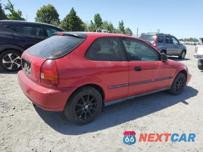 Trzecie zdjęcie samochodu z tyłu: 1996 HONDA CIVIC CX VIN:2HGEJ6325TH103791 - miniatura