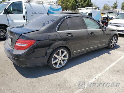 Trzecie zdjęcie samochodu z tyłu: 2014 MERCEDES-BENZ C 250 VIN:WDDGF4HB6ER317347 - miniatura