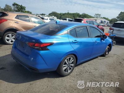 Trzecie zdjęcie samochodu z tyłu: 2020 NISSAN VERSA SV VIN:3N1CN8EV9LL855680 - miniatura