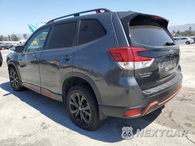Drugie zdjęcie samochodu z przodu: 2020 SUBARU FORESTER SPORT VIN:JF2SKARC8LH600889 - miniatura