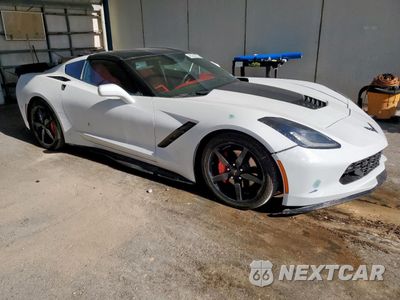 Czwarte zdjęcie samochodu z boku: 2014 CHEVROLET CORVETTE STINGRAY 3LT VIN:1G1YF2D77E5108994 - miniatura