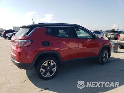 Trzecie zdjęcie samochodu z tyłu: 2018 JEEP COMPASS LIMITED VIN:3C4NJDCB5JT349022 - miniatura