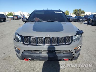 Piąte zdjęcie samochodu w środku: 2021 JEEP COMPASS TRAILHAWK VIN:3C4NJDDB7MT516628 - miniatura