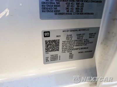 Zdjęcie 12 z 12 samochodu: 2023 CHEVROLET SILVERADO K1500 LTZ VIN:1GCUDGED0PZ303814 - miniatura