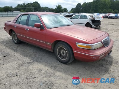 Czwarte zdjęcie samochodu z boku: 1996 MERCURY GRAND MARQUIS GS VIN:2MELM74W8TX680162 - miniatura