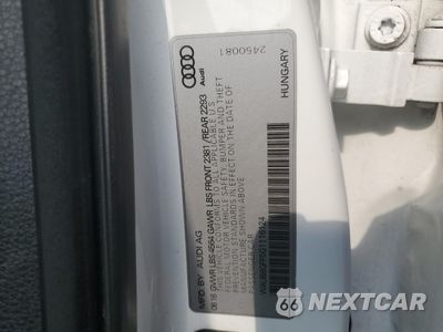 Zdjęcie 13 z 15 samochodu: 2016 AUDI A3 PREMIUM VIN:WAUB8GFF5G1116124 - miniatura