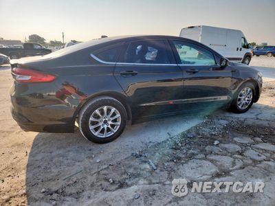Trzecie zdjęcie samochodu z tyłu: 2017 FORD FUSION S VIN:3FA6P0G70HR217543 - miniatura