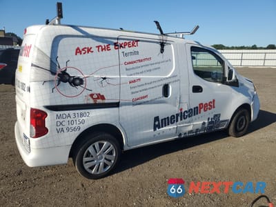 Trzecie zdjęcie samochodu z tyłu: 2020 NISSAN NV200 2.5S VIN:3N6CM0KN9LK690254 - miniatura