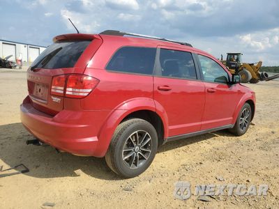 Trzecie zdjęcie samochodu z tyłu: 2018 DODGE JOURNEY SE VIN:3C4PDCAB4JT375625 - miniatura