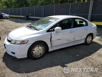 2010 HONDA CIVIC HYBRID JHMFA3F21AS002958 - główne zdjęcie licytacji z USA - miniatura