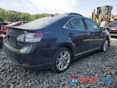 Trzecie zdjęcie samochodu z tyłu: 2010 LEXUS HS 250H VIN:JTHBB1BA4A2030539 - miniatura