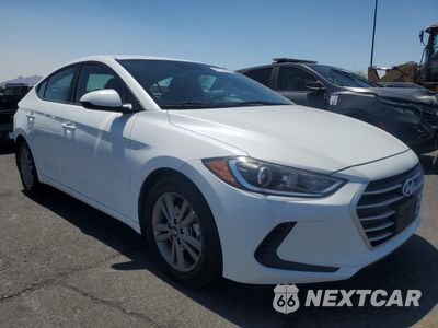 Czwarte zdjęcie samochodu z boku: 2018 HYUNDAI ELANTRA SEL VIN:5NPD84LF1JH347293 - miniatura