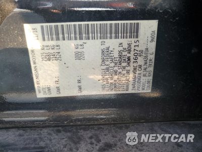 Zdjęcie 12 z 13 samochodu: 2019 NISSAN MAXIMA S VIN:1N4AA6AV0KC360715 - miniatura