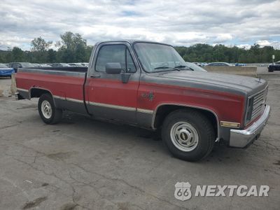 Czwarte zdjęcie samochodu z boku: 1986 CHEVROLET C10 VIN:1GCDC14H4GF303062 - miniatura