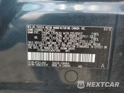 Zdjęcie 13 z 15 samochodu: 2012 TOYOTA RAV4 LIMITED VIN:2T3DK4DV2CW067899 - miniatura