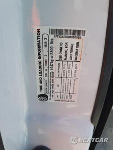 Zdjęcie 12 z 12 samochodu: 2013 FORD F150 SUPER CAB VIN:1FTVX1EF6DKD60565 - miniatura