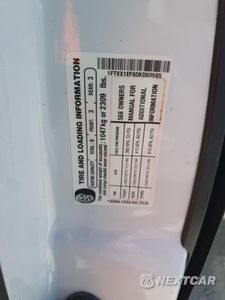 Zdjęcie 12 z 12 samochodu: 2013 FORD F150 SUPER CAB VIN:1FTVX1EF6DKD60565 - miniatura